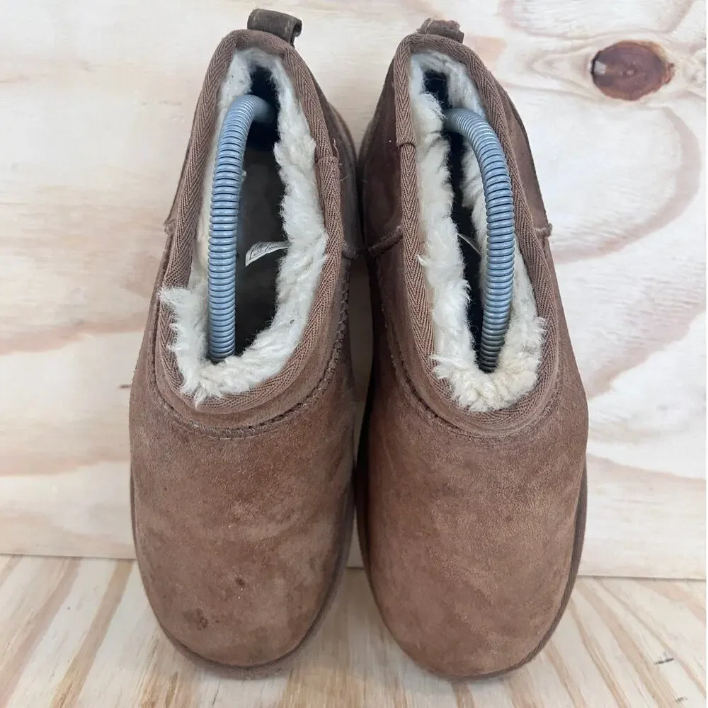 UGG - Classic Ultra - Mini Boots - Brown - Women's - 7 - S/N 1130750K